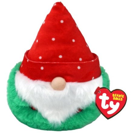 Ty Puffies TOPSY the Red Hat Gnome