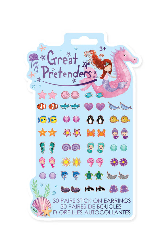 Great Pretenders 87504 Mermaid Sticker Earrings