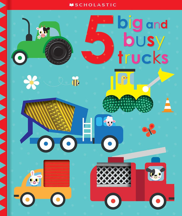 5 Big and Busy Trucks: Scholastic Early Learners (Touch and Explore) Board Book