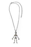 Great Pretenders 86168 Spooky Scary Skeleton Necklace