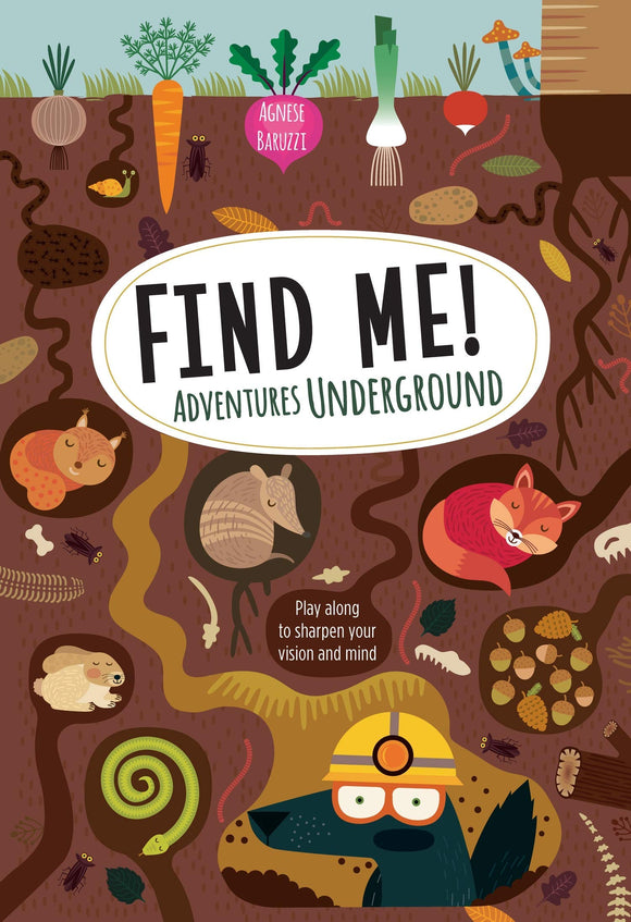Find Me! Adventures Underground Book