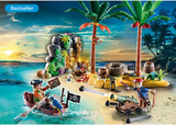 Playmobil 70962 Pirate Treasure Island with Rowboat