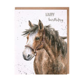 Birthday Card Horse