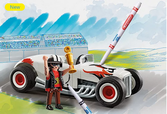 Playmobil 71376 COLOR : Hot Rod