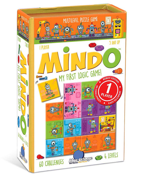 Mindo: Robot Edition Multilevel Puzzle Game