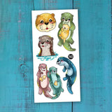 Pico Tattoos - Playful Otters