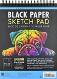 Studio Series Black Paper Sketch Pad