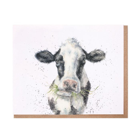 All Occasion Card - Milk Maid Cow