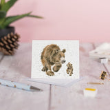 Gift Enclosure Card - In My Footsteps Bear