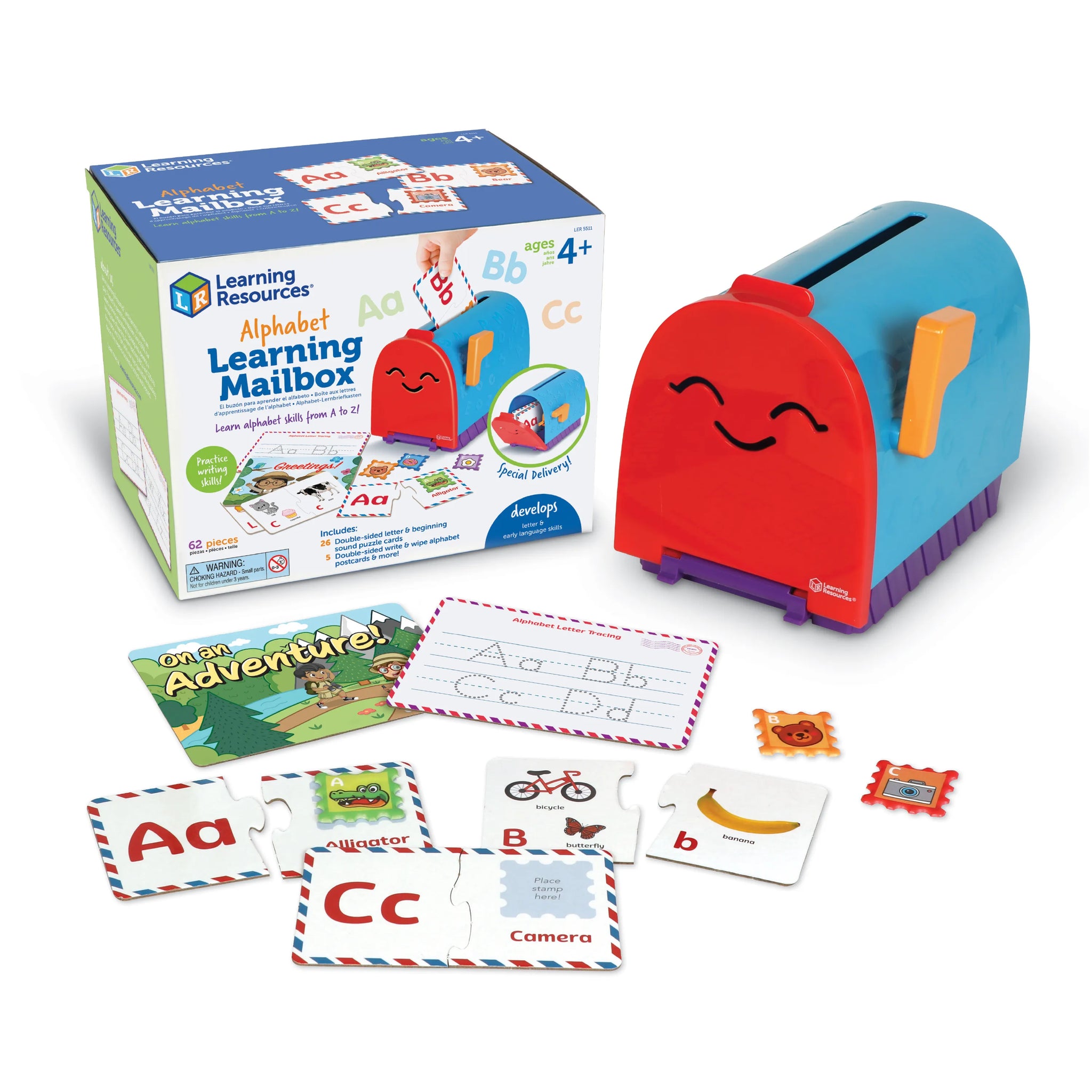 Learning resources alphabet puzzle cards sales