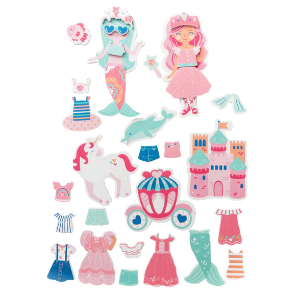 Stephen Joseph Dress-Up Bath Toy - Girl/Mermaid