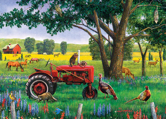 Cobble Hill 35pc Tray Puzzle 58904 Red Tractor