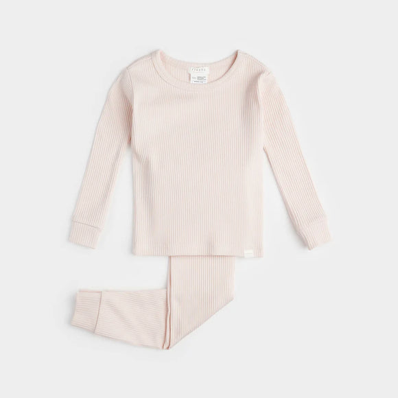 Petit Lem 2pc Pajama Set Pink Peony Baby