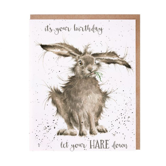 Birthday Card Hare