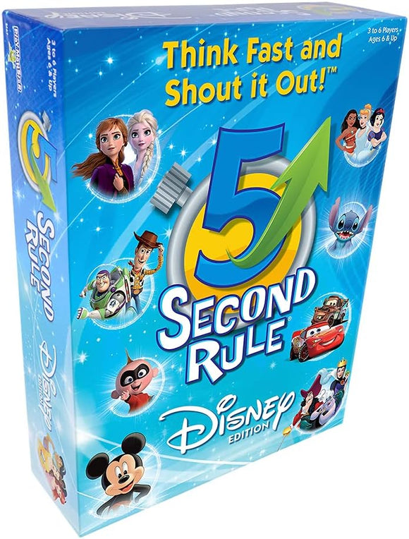 5 Second Rule Disney Edition Game