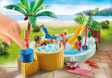 Playmobil 71529 My Life Childrens's Pool with Whirlpool
