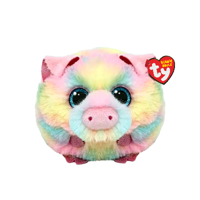 Ty Puffies PIGASSO the Pastel Pig
