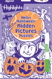 Neon Halloween Hidden Pictures Puzzles