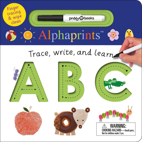 Alphaprints: Trace, Write, and Learn ABC Book