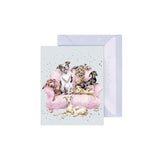 Gift Enclosure Card - Movie Night Dog