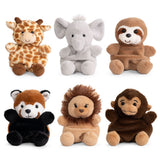 LITTLE Living Nature Snugglies Safari Animal Plush