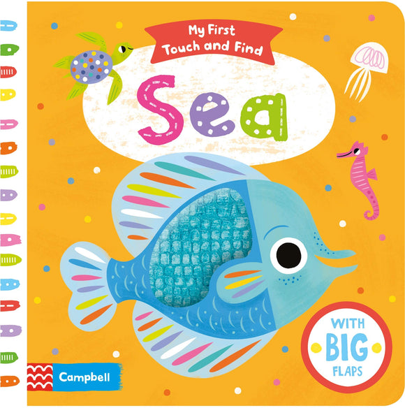 My First Touch and Find: Sea Board Book