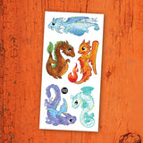 Pico Tattoos - Dragons and the Elements
