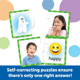 Learning Resources 6091 Puzzle Cards - Feelings & Emotions