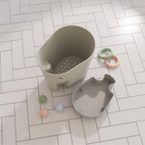 Shnuggle Ellie Bath Toy Drying Caddy - Blush Pink