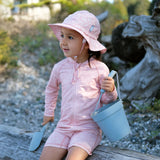 Jan & Jul Sun Hat Cotton Floppy Pink Prairie