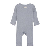 Fixoni Rib Romper Gray Dawn