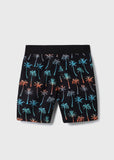 Enforce Swim Short Boardshort Black Palm KIDS'