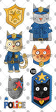 Pico Tattoos -  Pixel the Police Cat 422