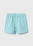 Northcoast Swim Short Volley 4 Way Stretch Blue Fish BABY