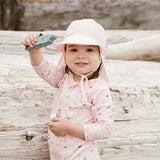 Jan & Jul Sun Soft UV Baby Cap Soft Pink