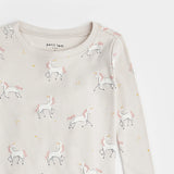 Petit Lem FINAL SALE 2pc Pajama Set Unicorn Print KIDS'