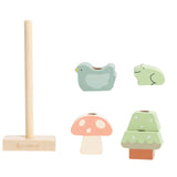 Pearhead Wooden Stacking Toy - Woodland