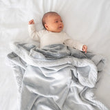 aden + anais Plush Blanket Storm Grey