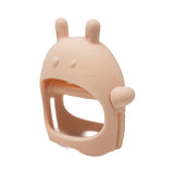 Loulou Lollipop Silicone Teething Mitt - Bunny