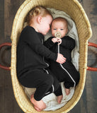 Parade Organic Essential Basic '2-Way' Zip Sleeper - Black