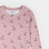 Petit Lem 2pc Pajama Set Fall Fawn on Twilight LunaKnit