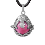Angel Maternity Necklace Ovalesque Pink