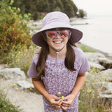 Jan & Jul Polarized Sunglasses Urban Dusty Purple w/aurora lens