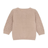 Fixoni FINAL SALE Cardigan Mahogany Rose