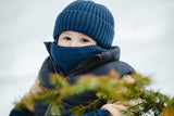 Calikids W2402 Ribbed Knit Hat Blue