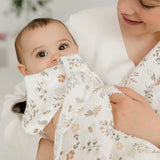 Perlimpinpin Cotton Muslin Swaddle Bees
