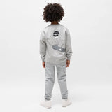 Miles the Label - KIDS' Skeleton Crew Glow In the Dark Grey Mix