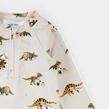 Petit Lem 2pc Rashguard Set - Beach Dinos & Sage BABY