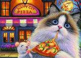 Ravensburger 35pc Puzzle 12004060 Happy Cat Pizza