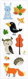 Forest Friends Sticker Set